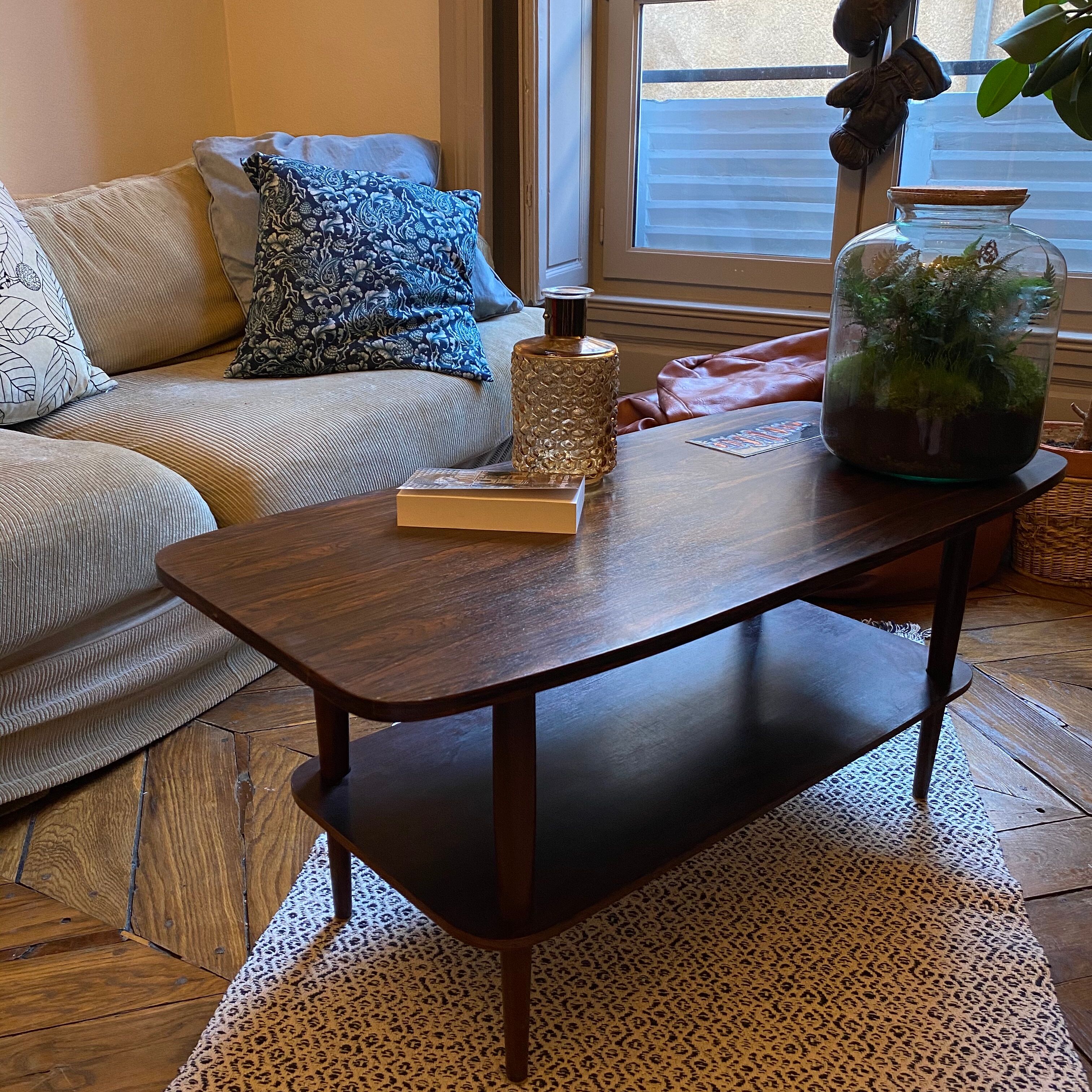 Table basse scandinave sofabord