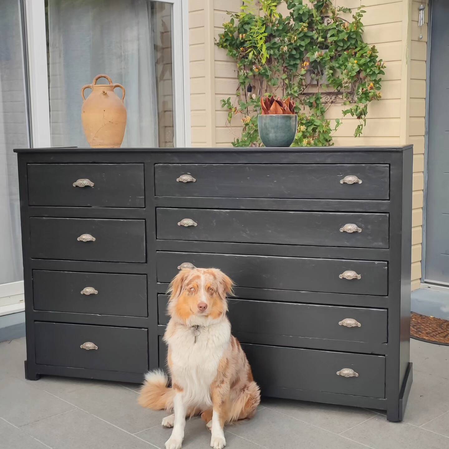 Renovated workshop furniture