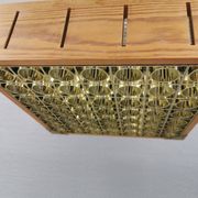 A pair of ceiling lights from Swedish Alda 1980s.