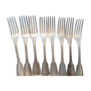 8 fourchettes christophle