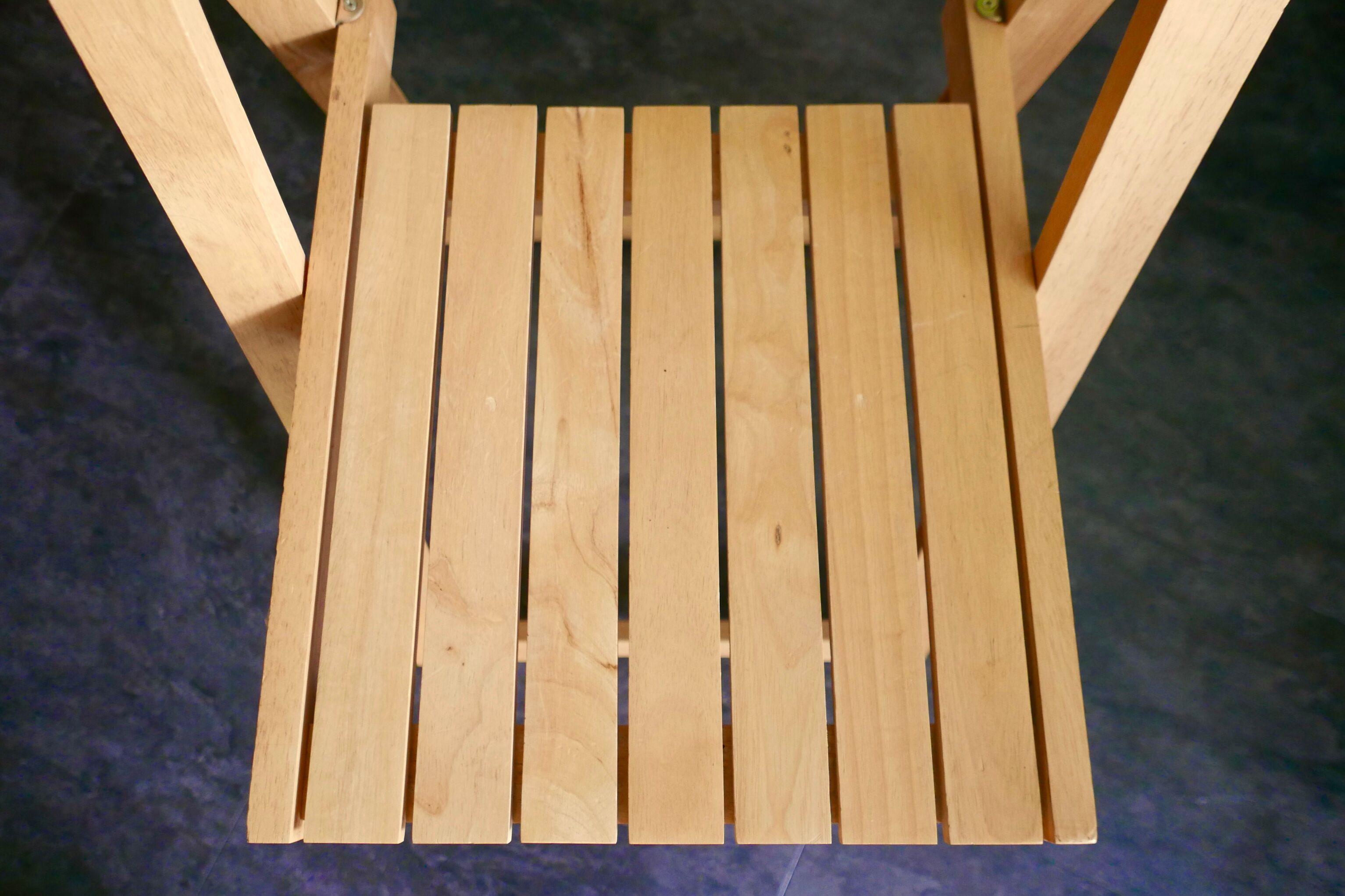 Beech folding chair 1970