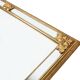 Large 20th century decorative Vintage gilded mirror, Belgium