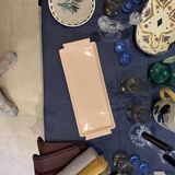 Digoin powder pink cake dish