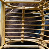 Rocking-chair en rotin enfant