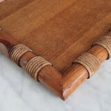 Scandinavian wooden and rope plateau