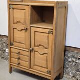 Guillerme and Chambron high sideboard 1970