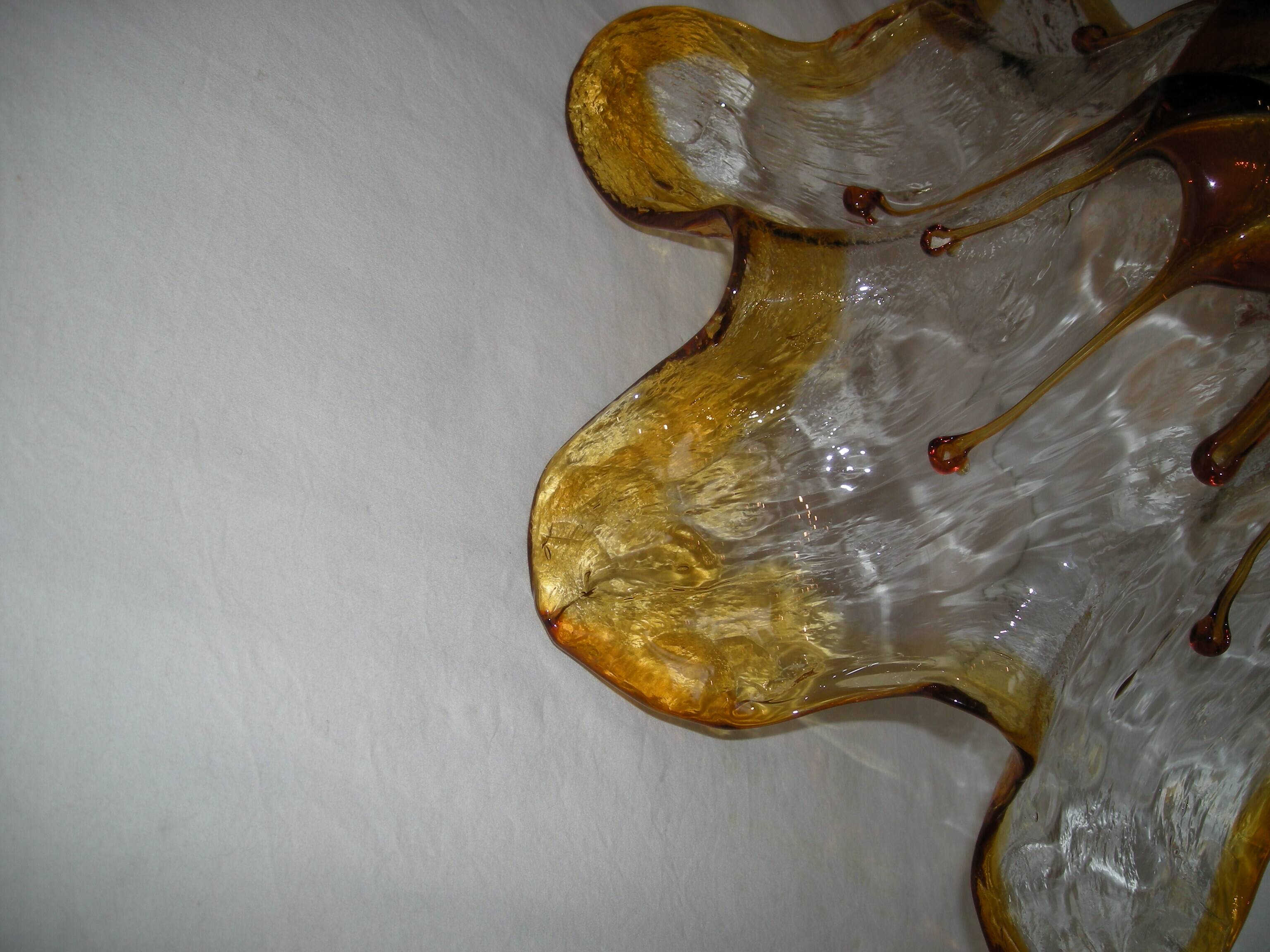 Mazzega pendant light from the 70s