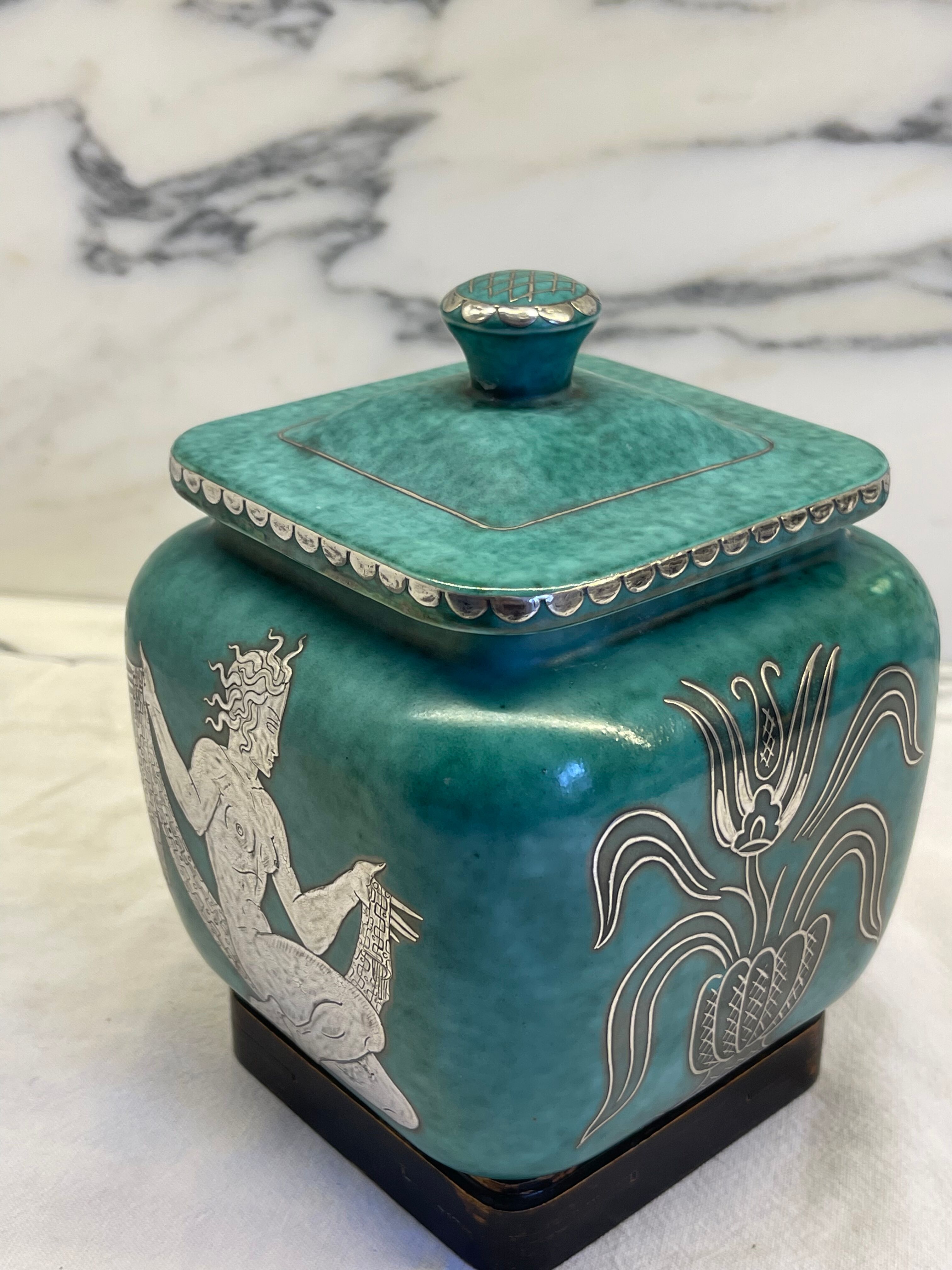 Gustavsberg argenta wilhelm kage pot