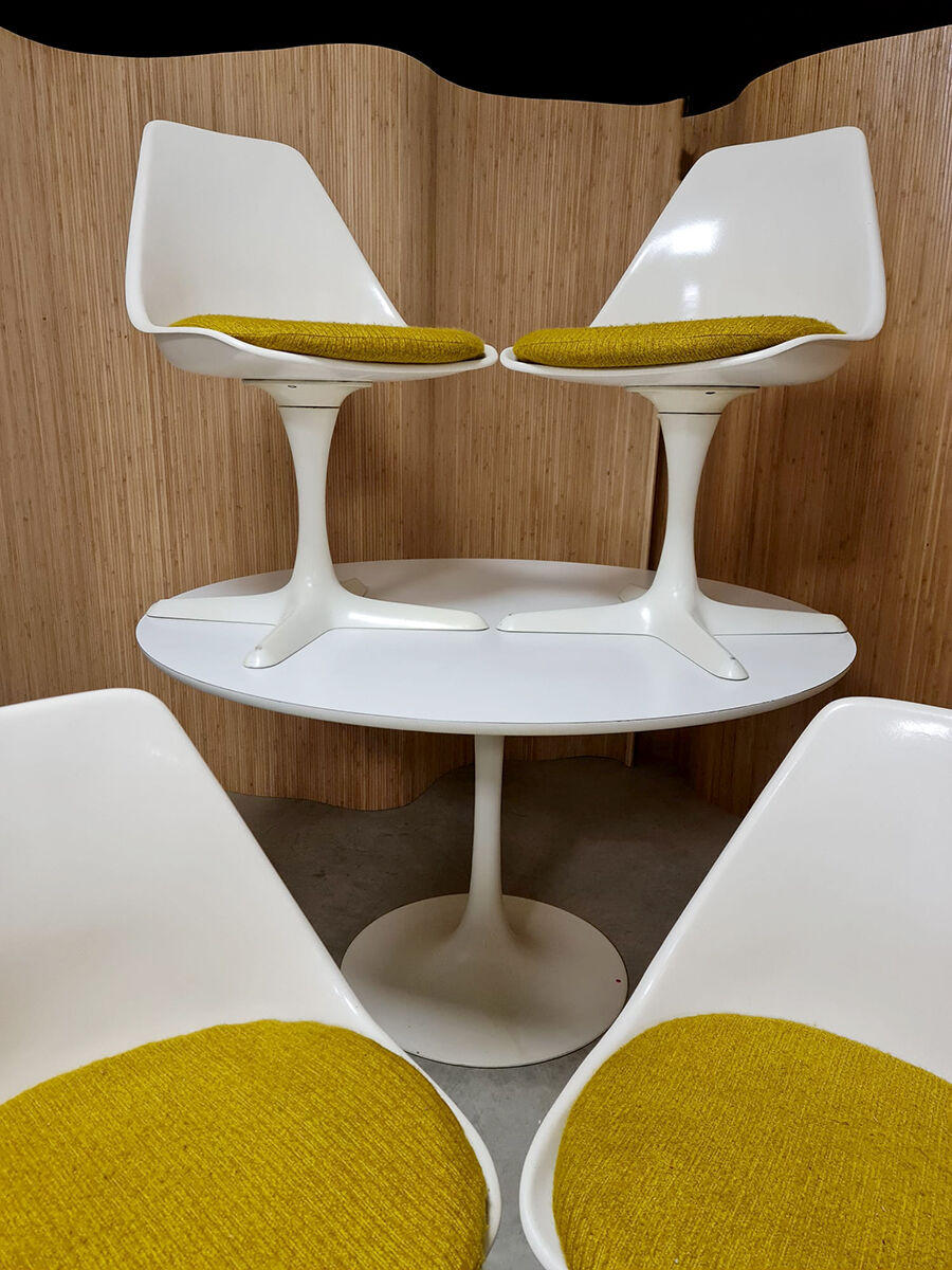 Vintage dining set 'space age' Arkana Maurice Burke