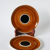 Paire d'assiettes à dessert Villeroy & Boch Design, 1960