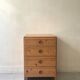 Solid pine chest of drawers attributed to Charlotte Perriand, Les Arcs 1970