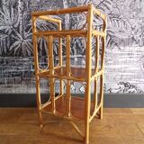 Rattan shelf 3 shelves