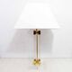 Plexiglas and brass table lamp, 1970s