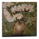 Original signed peony flower bouquet painting with its certificate