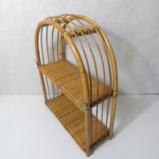 rattan shelf