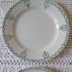Set of 4 ironstone flat plates