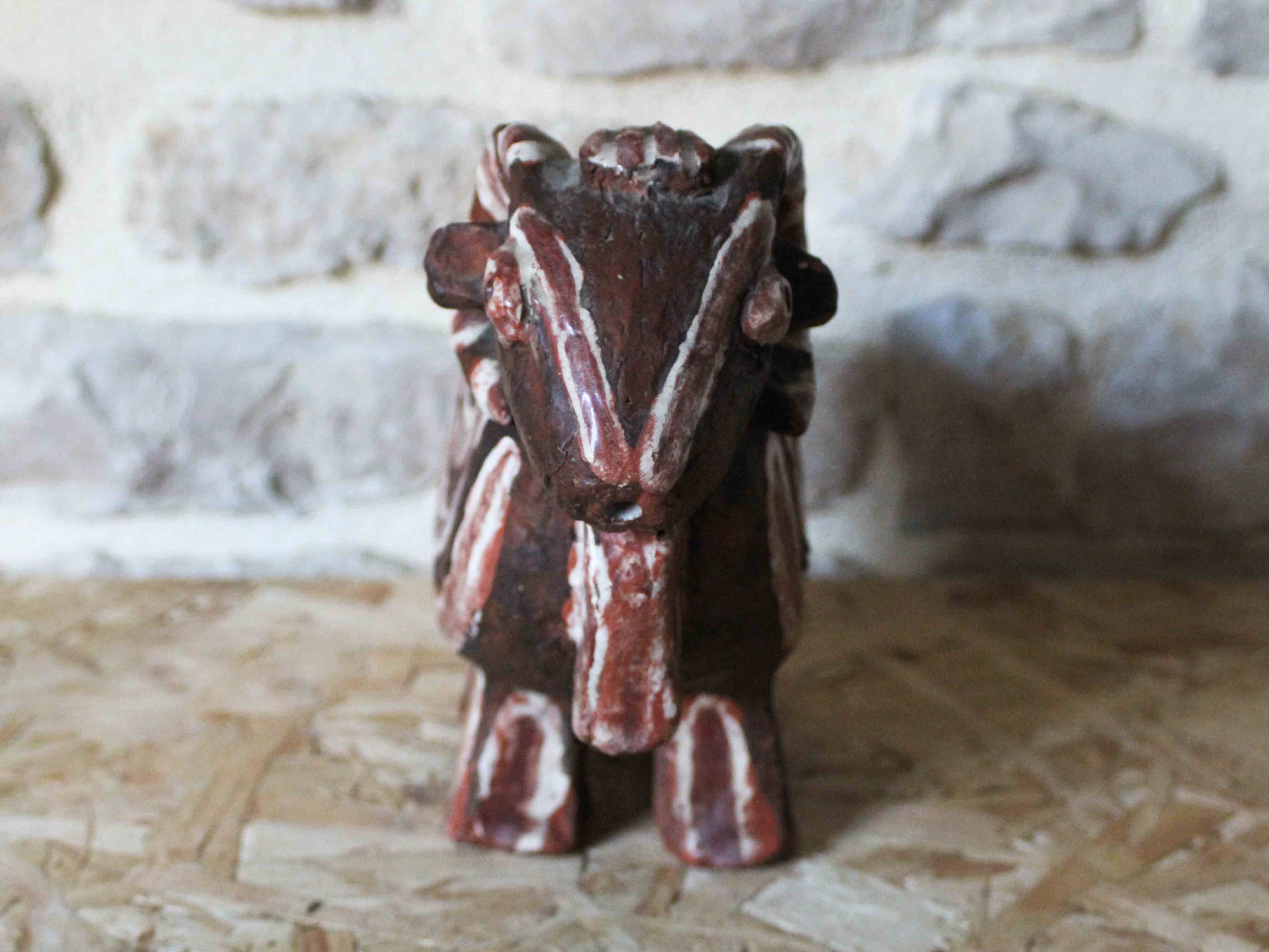 Ceramic flower picker ram