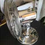 Chrome fan, retro look