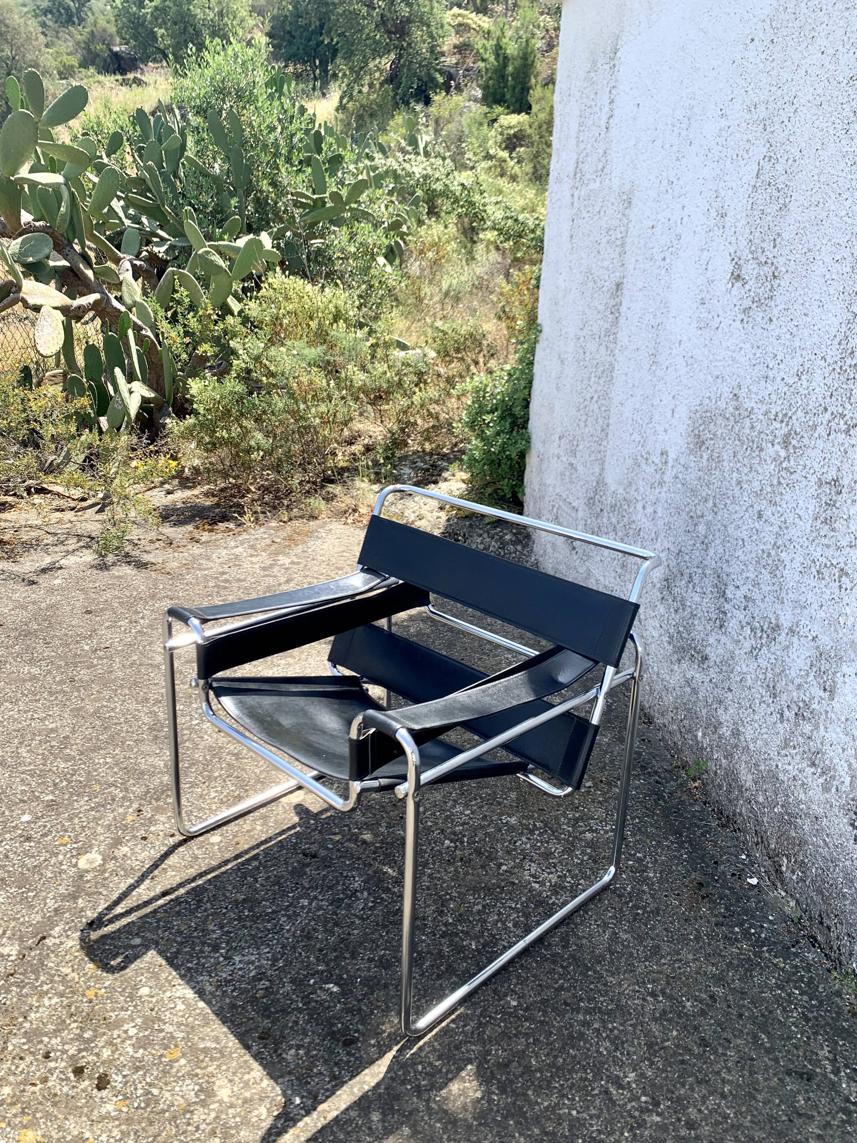 Wassily B3 armchair by Marcel Breuer