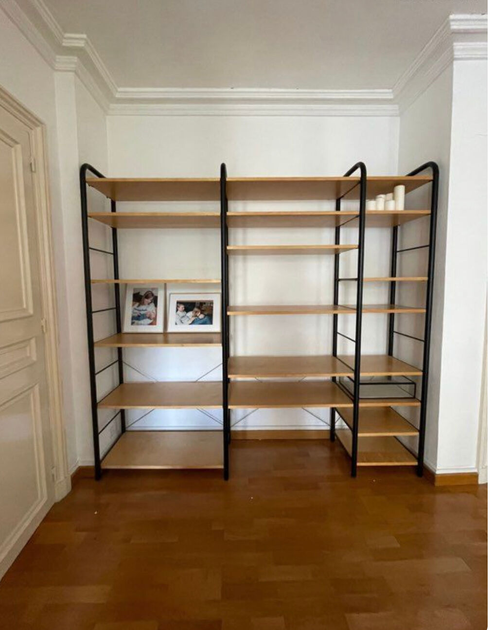 Vintage library shelf niklas