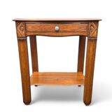 Art Deco bedside table - pedestal table