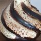 large ceramic lamp from the 70s with retro lighting