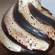 grande lampe céramique des années 70 rétro éclairage