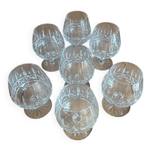 verres en cristal de