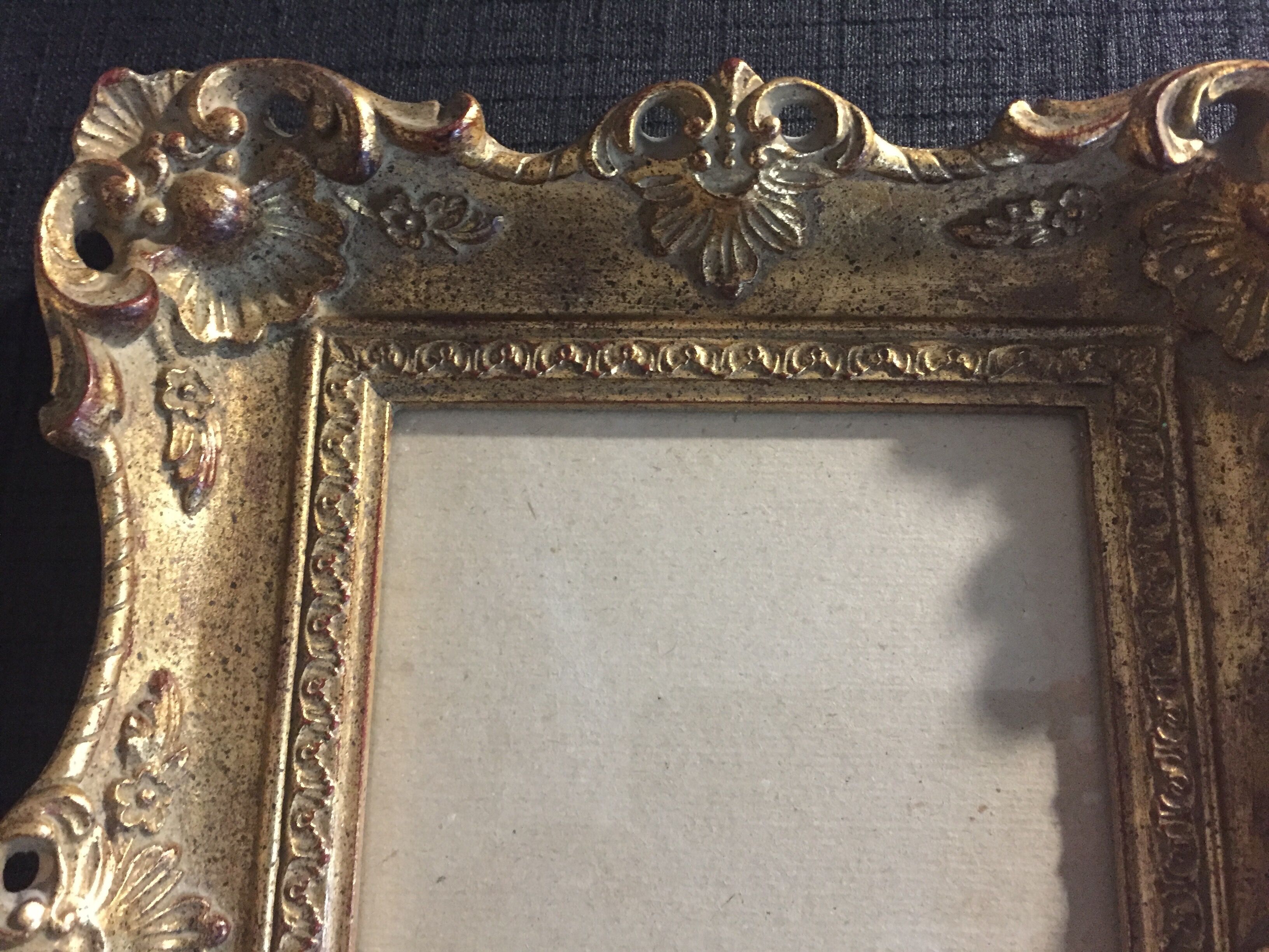 Old gilded frames with mouldings
