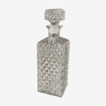 Bohemian crystal carafe of the 1960s