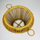 Vintage rattan basket, Italy, 1960s