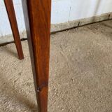 Console table in solid oak 1980