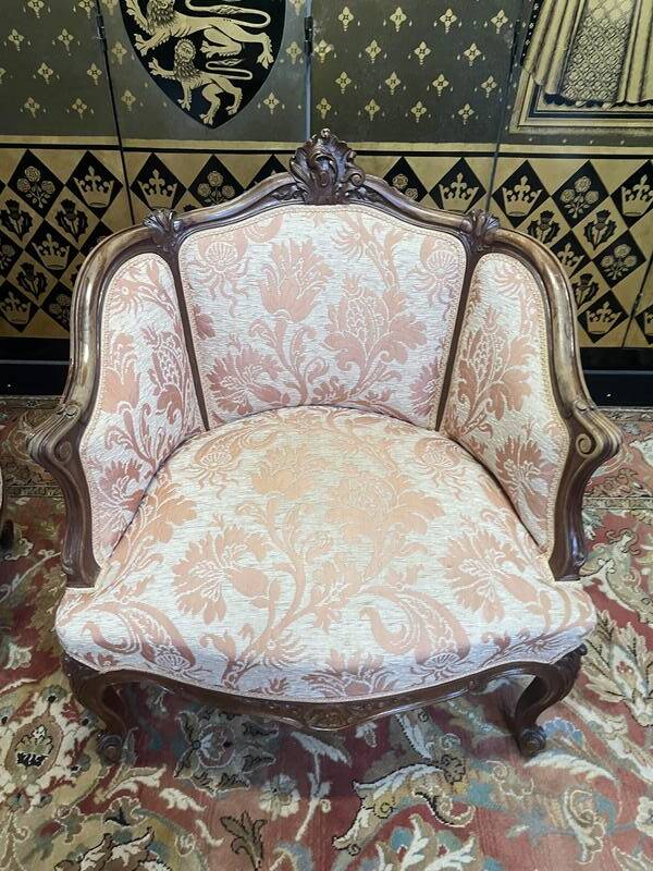 Pair of Louis XV armchairs - Rocailles