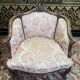 Pair of Louis XV armchairs - Rocailles