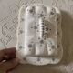 Handcrafted floral earthenware butter dish from the 1970s – Artisan production