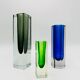 Vase soliflore en verre, provenance Murano, Italie (1970)