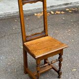 20th century Lorraine chair in solid oak