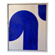 Electric blue textured board