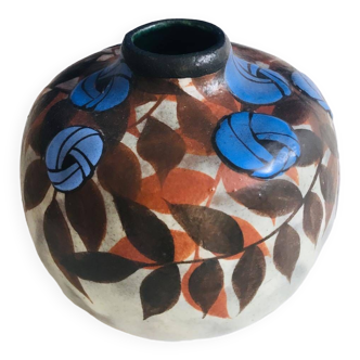 Small art deco vase - Louis Auguste Dage