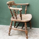 Victorian armchair, called "captain's"
