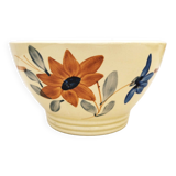 Bowl, earthenware flower decoration Digoin n°2