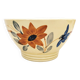 Bowl, earthenware flower decoration Digoin n°2