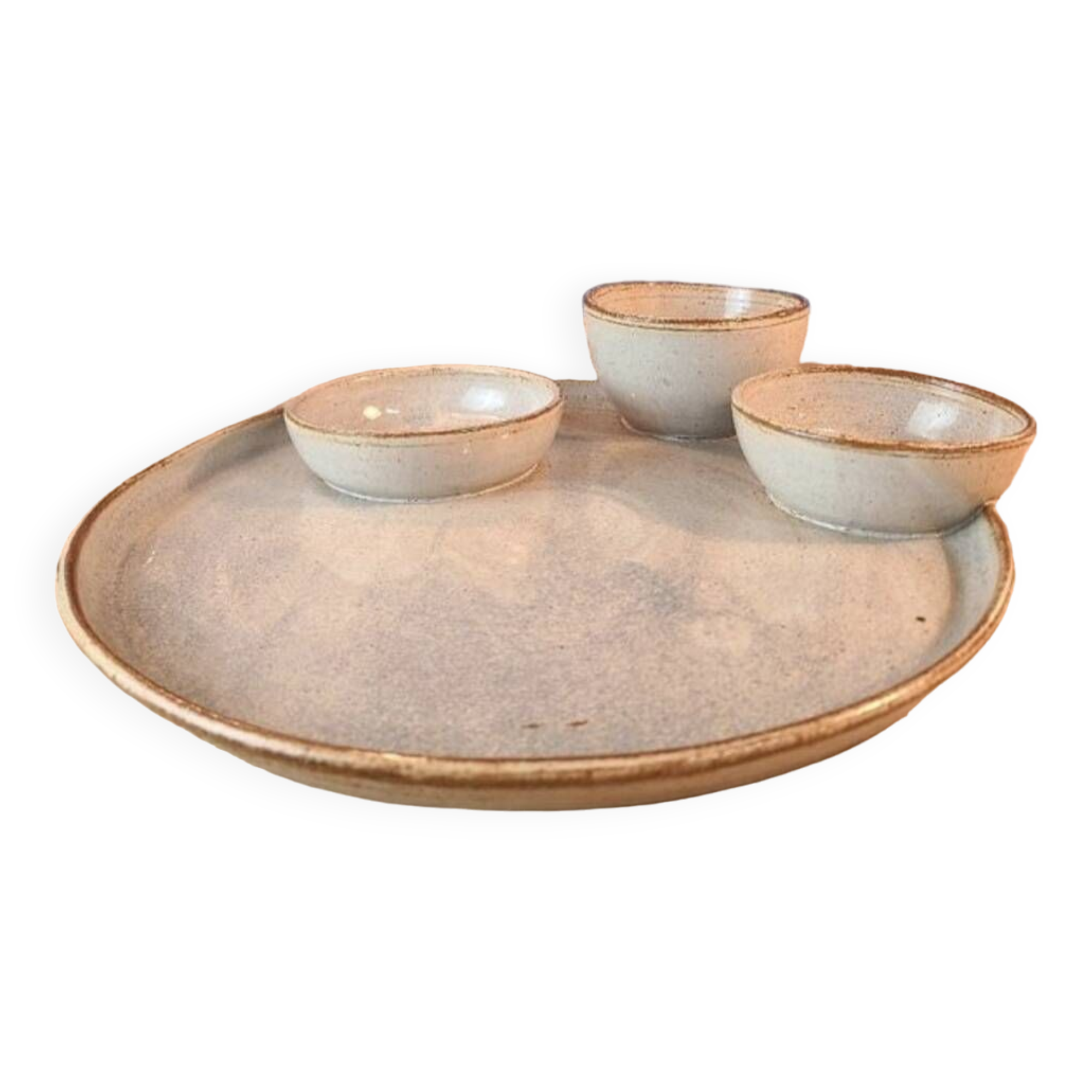 Vintage ceramic appetizer dish