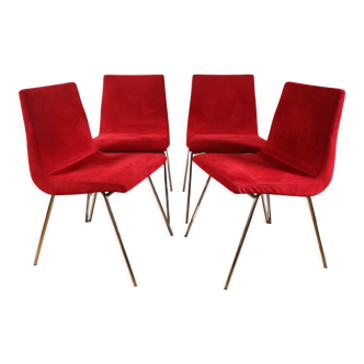 Series of vintage chairs by Pierre Paulin for Ligne Roset