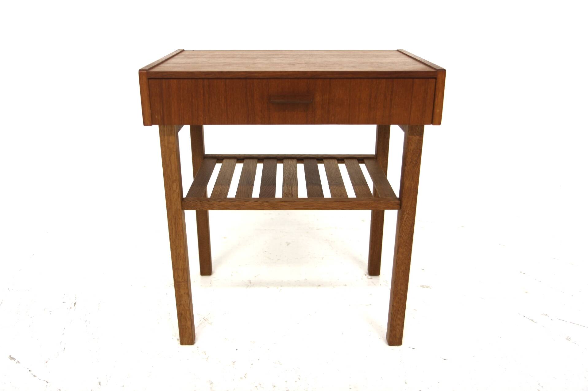 Table de chevet scandinave en teck, Suède, 1960