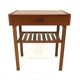 Table de chevet scandinave en teck, Suède, 1960