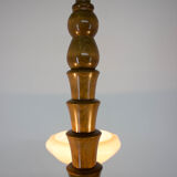 Lustre en bois Art Déco, années 1930