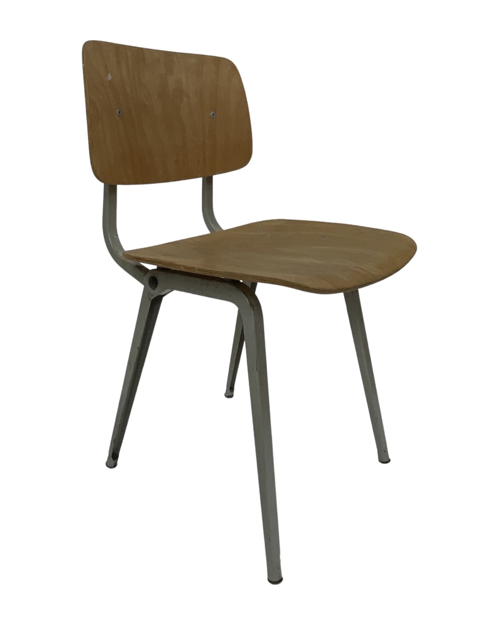 Set of 4 first edition Revolt chairs, Friso Kramer for Ahrend de Cirkel