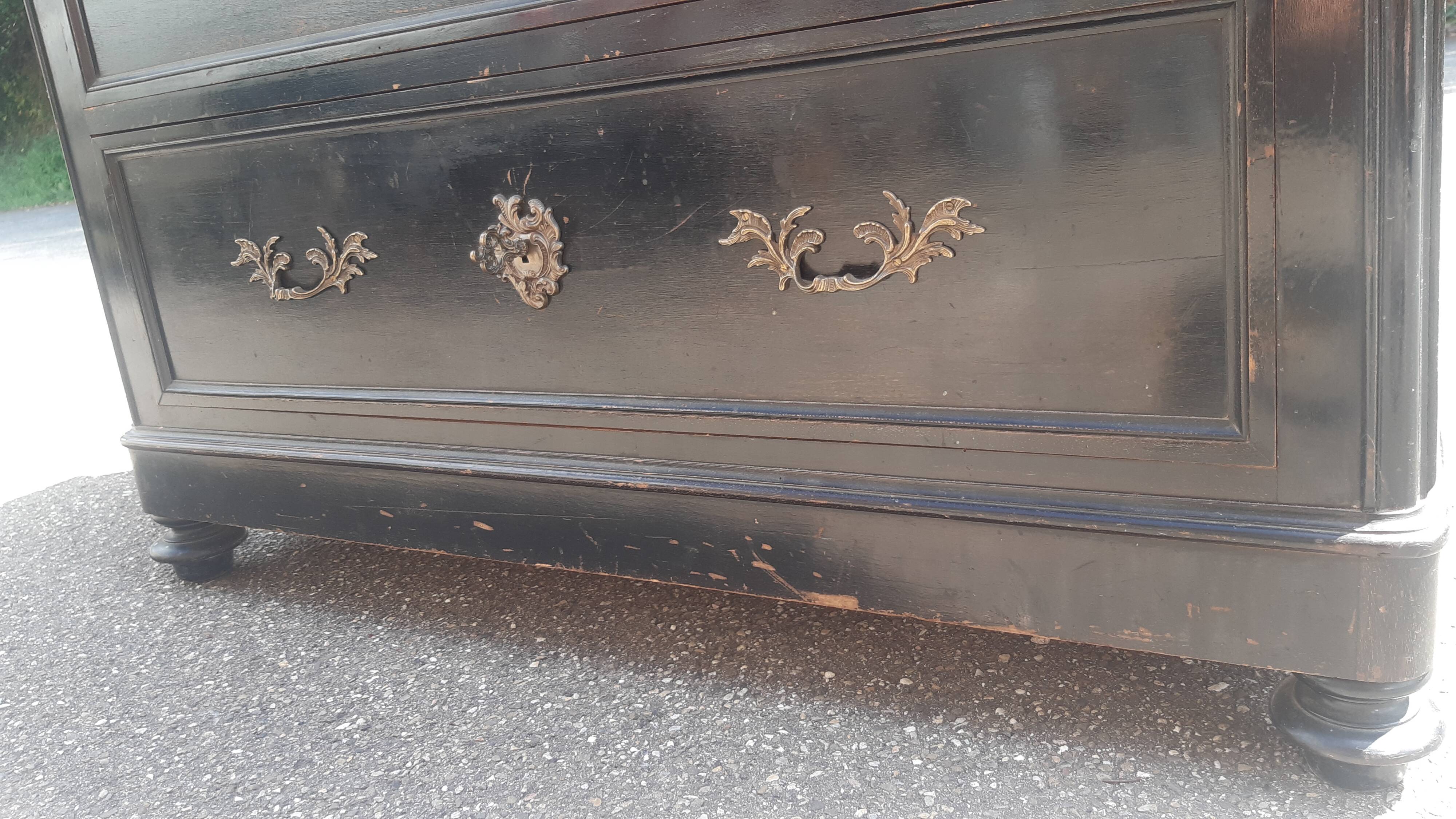 Commode marbre début XXème