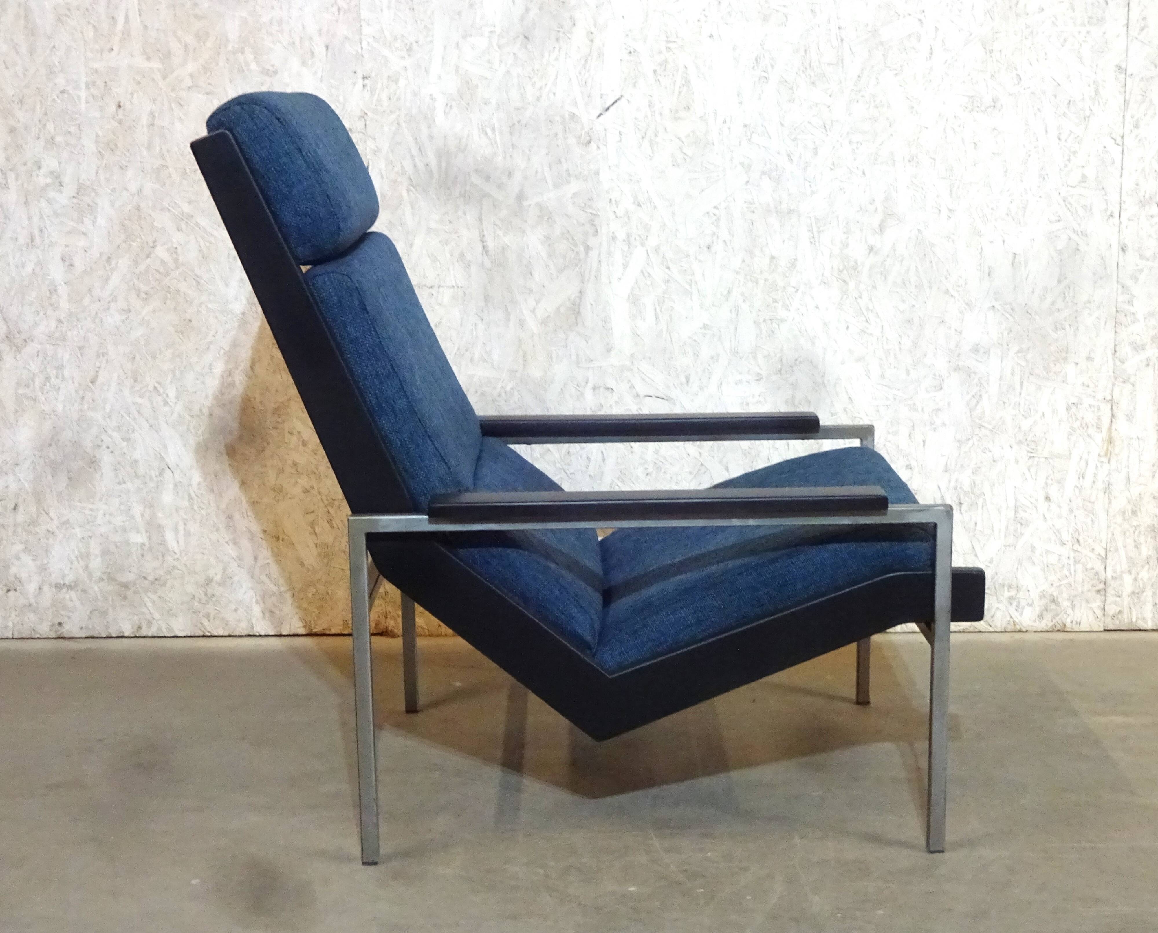 Mid-Century Modern Lotus 1611 Lounge Chair by Rob Parry for Gelderland, 196